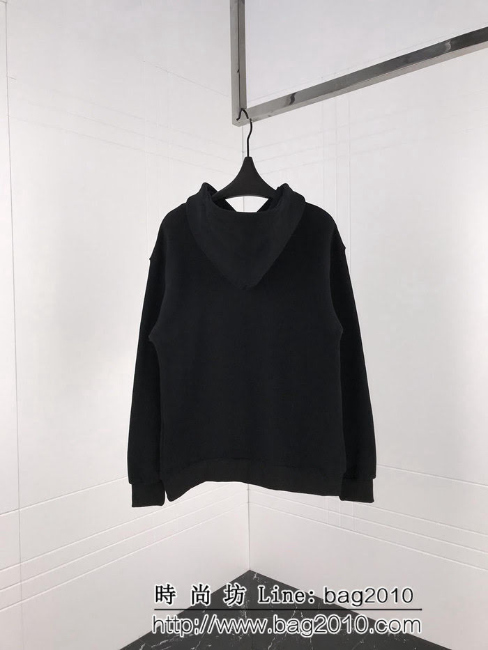 BALENCIAGA巴黎世家 18ss秋冬新款 粉色麥穗連帽衛衣 定制韓國毛圈布 內裏抓絨 原版複刻 os寬鬆版 男女同款 ydi2472